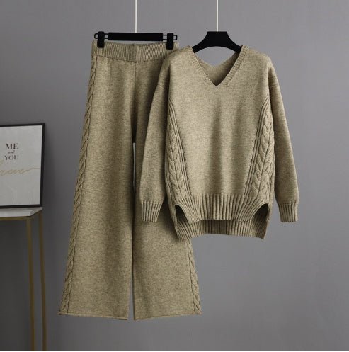 Ensemble deux pièces : Pantalon large femme, style western élégant - ModeVogue
