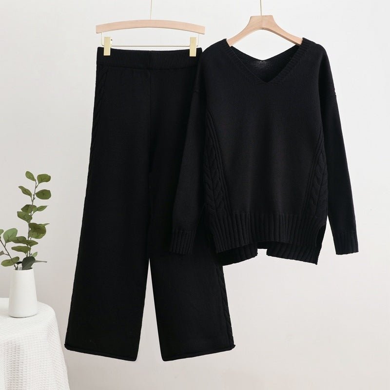 Ensemble deux pièces : Pantalon large femme, style western élégant - ModeVogue