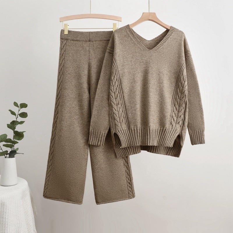 Ensemble deux pièces : Pantalon large femme, style western élégant - ModeVogue