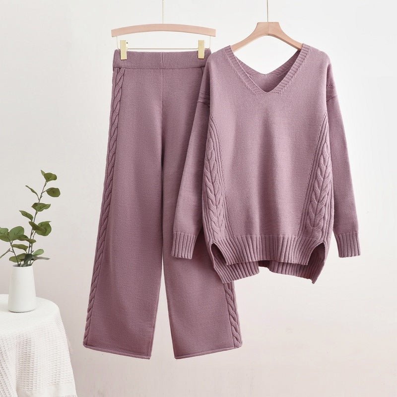 Ensemble deux pièces : Pantalon large femme, style western élégant - ModeVogue