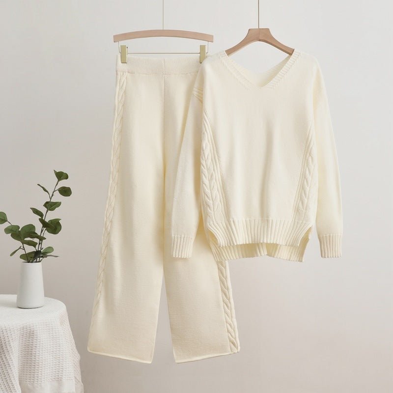 Ensemble deux pièces : Pantalon large femme, style western élégant - ModeVogue