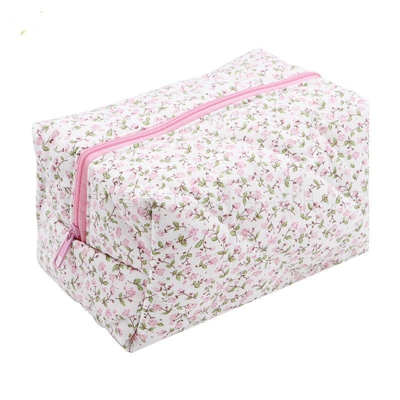 Trousse de Maquillage Fleurie Parfaite pour Vos Déplacements - ModeVogue
