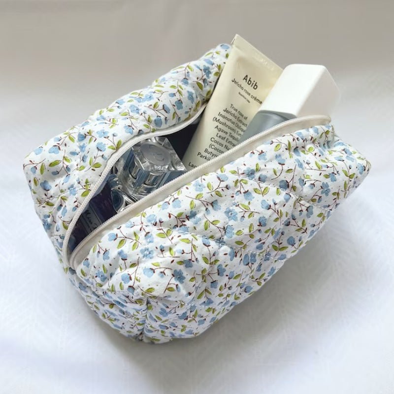 Trousse de Maquillage Fleurie Parfaite pour Vos Déplacements - ModeVogue