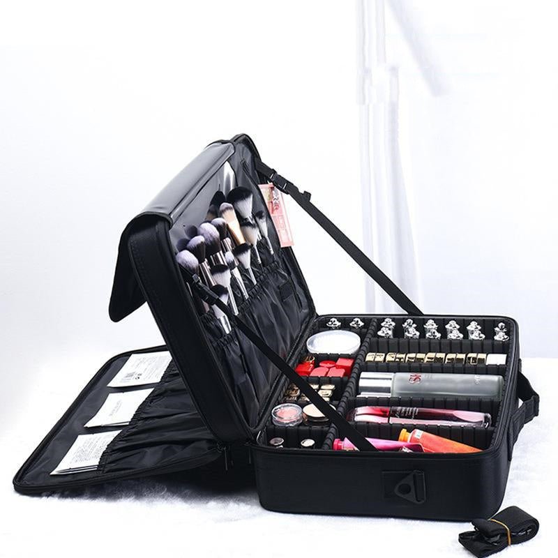 Trousse de Maquillage pour Femme Boîte de Rangement Beauté - ModeVogue